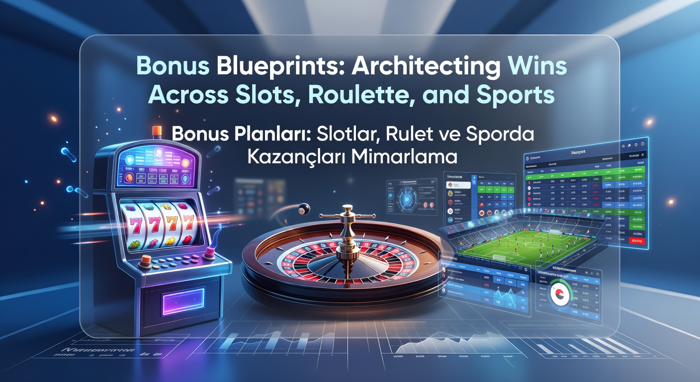 Detaillierte Infografik zu Bonus-Flüssen: Pfeile verbinden Slots-Freispiele mit Roulette-Cashback und Sport-Freebets in einer türkischen Casino-App