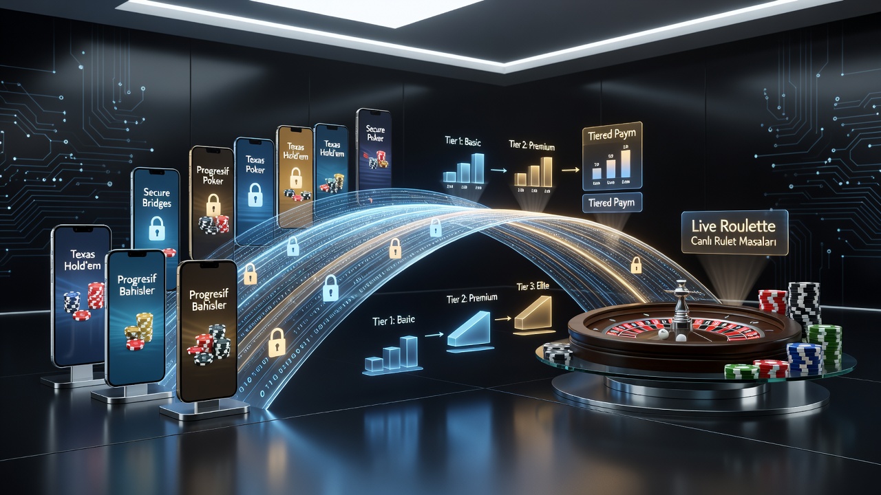 Mobile Schnittstellen für Poker- und Roulette-Integration mit gestaffelten Belohnungen